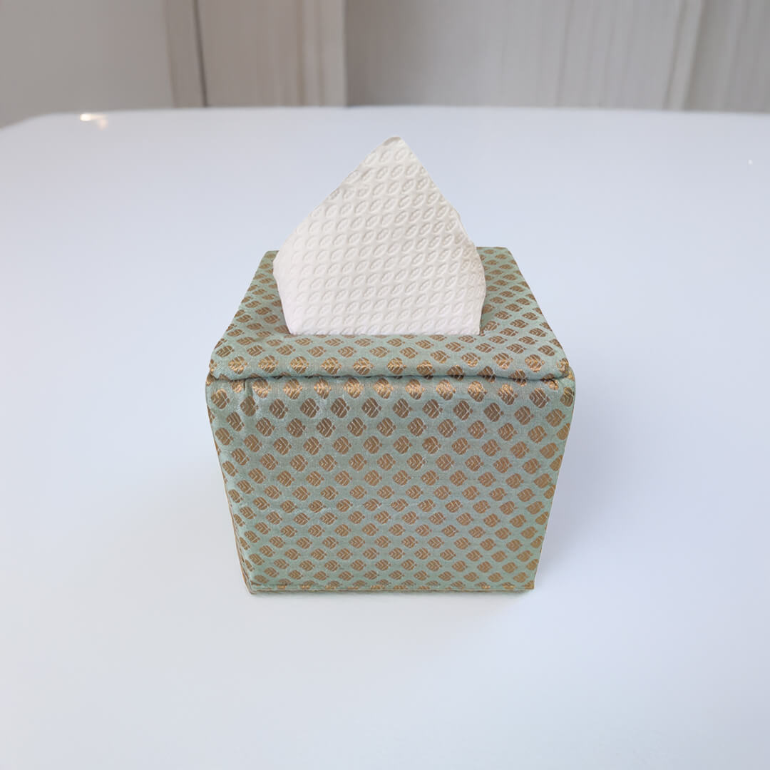 Brocade Tissue Box Vertical