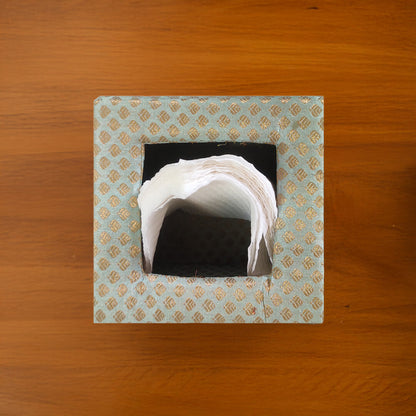 Brocade Tissue Box Vertical