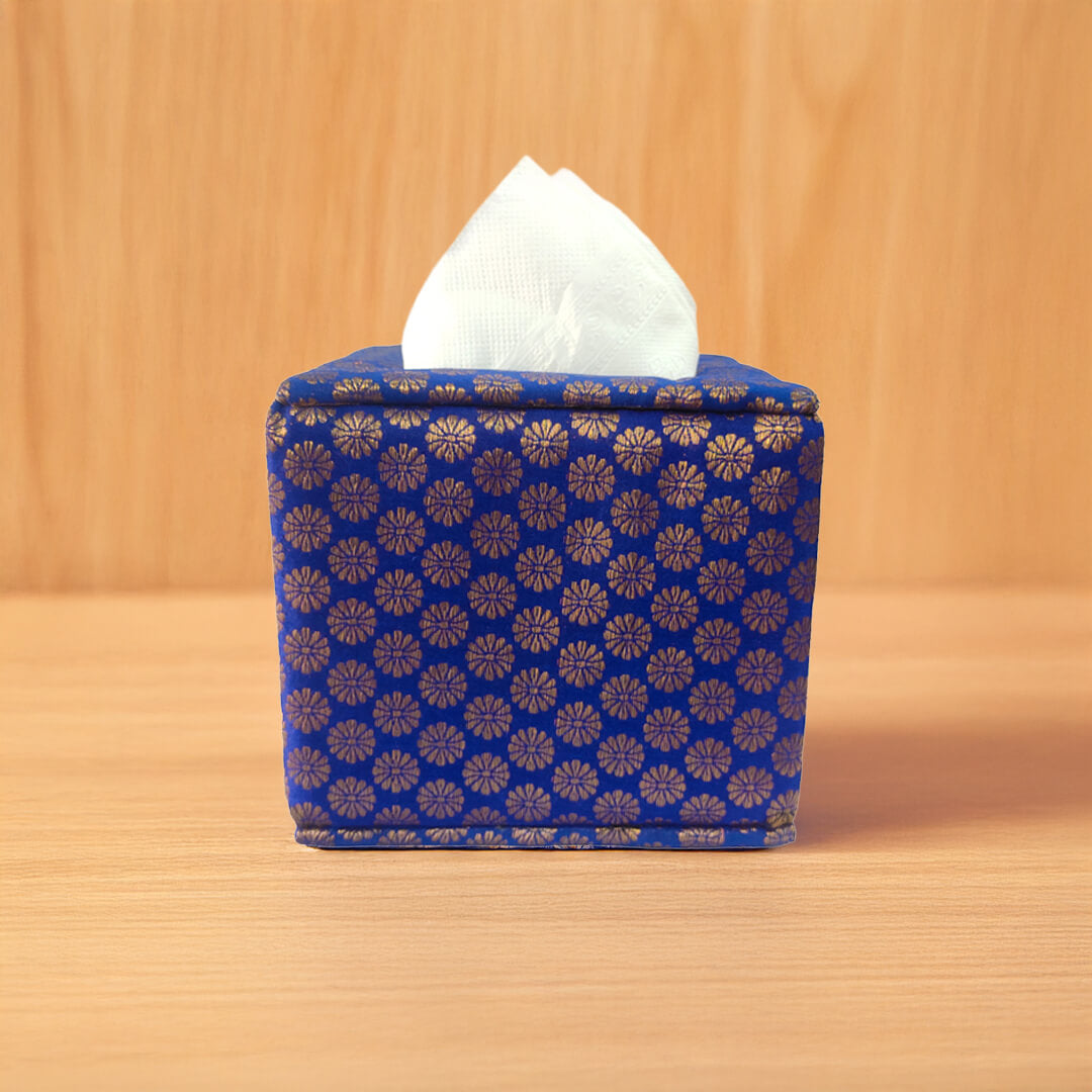Brocade Tissue Box Vertical