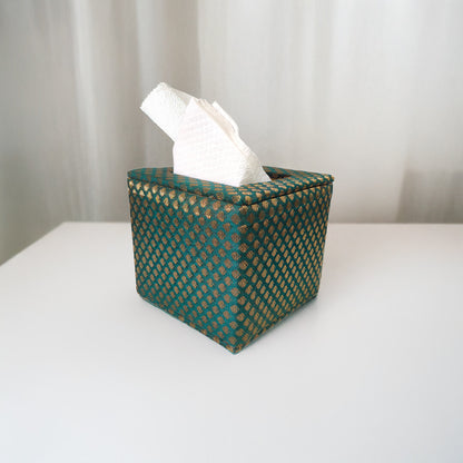 Brocade Tissue Box Vertical