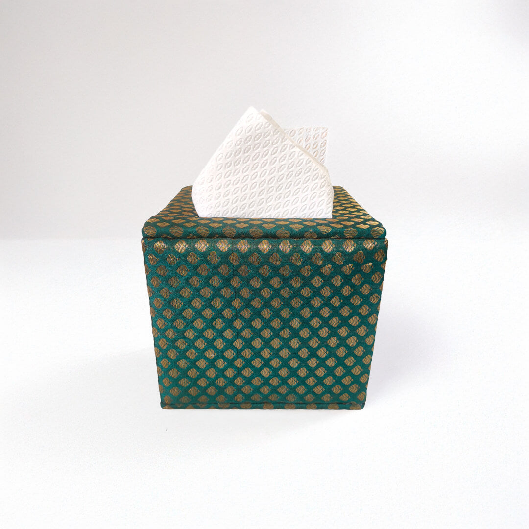 Brocade Tissue Box Vertical
