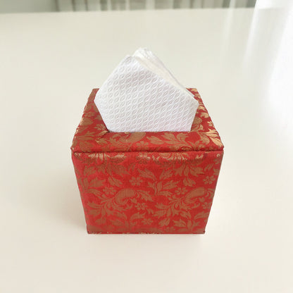 Brocade Tissue Box Vertical