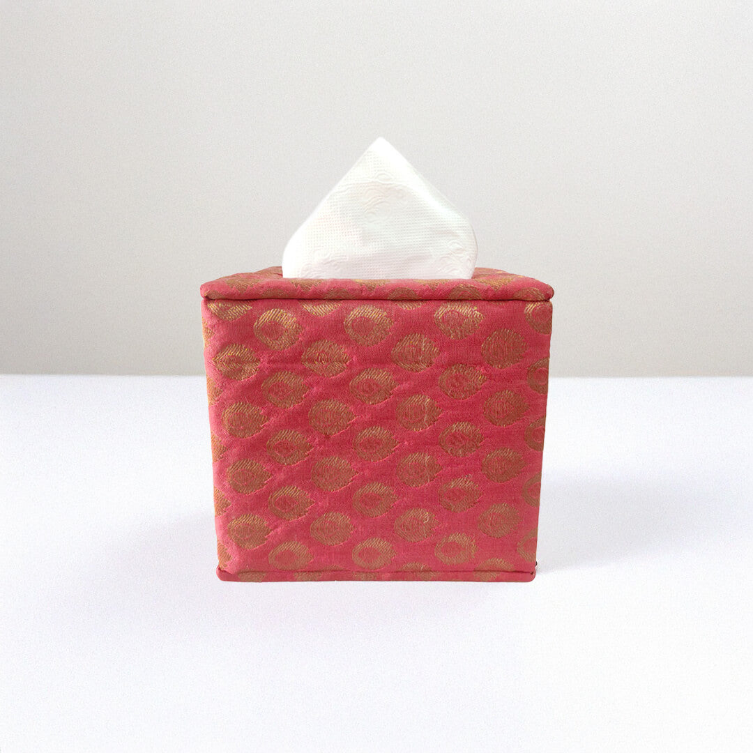 Brocade Tissue Box Vertical