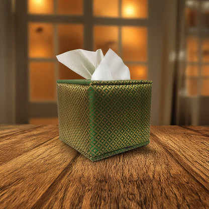 Brocade Tissue Box Vertical