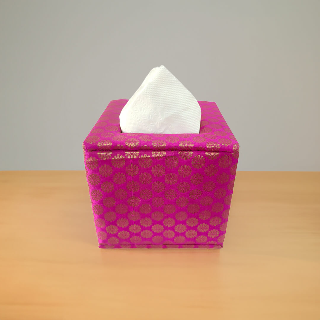 Brocade Tissue Box Vertical