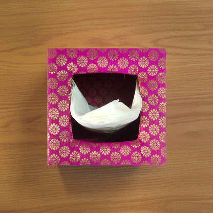 Brocade Tissue Box Vertical