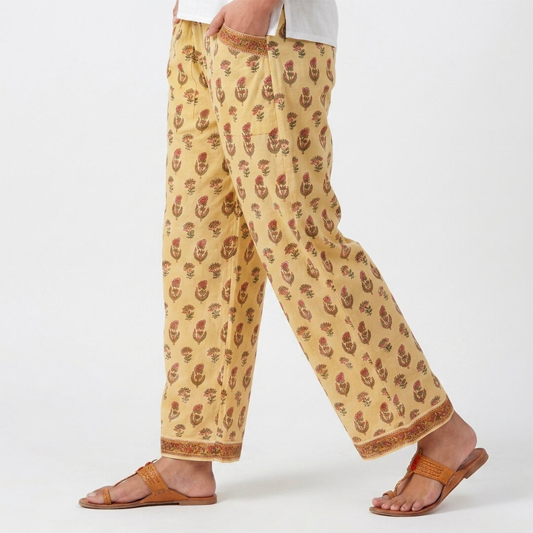 Casual Pant in Jaipuri Cotton