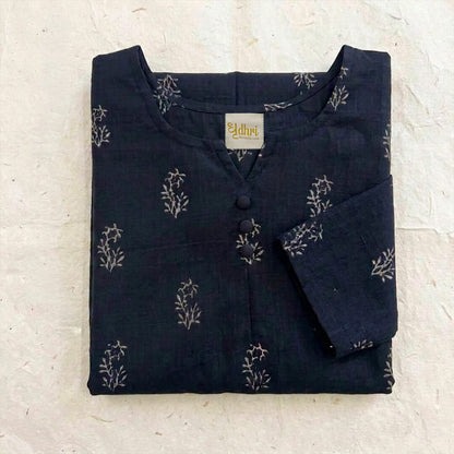 Cotton Kurta with Pockets