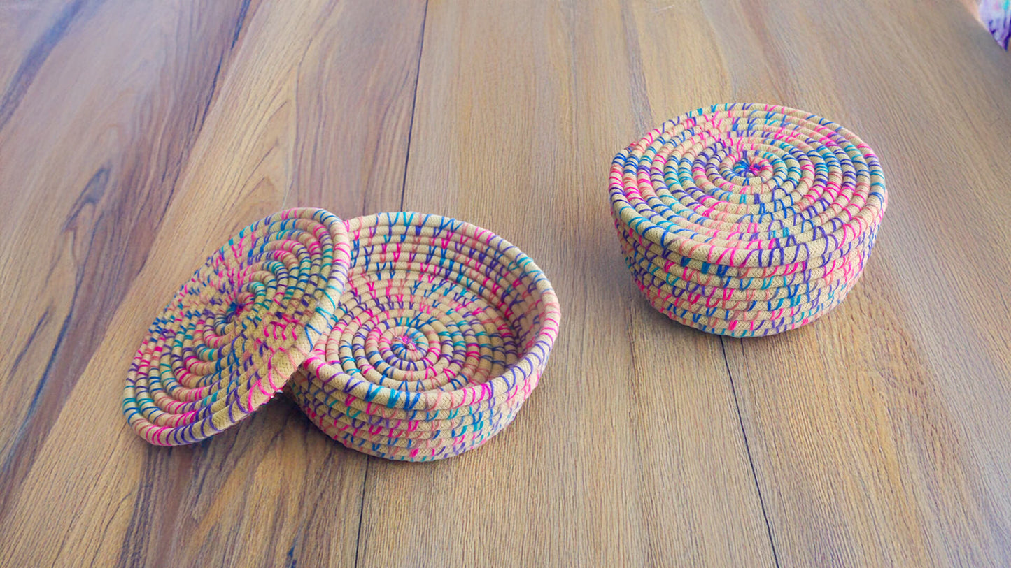 Cotton Woven Basket