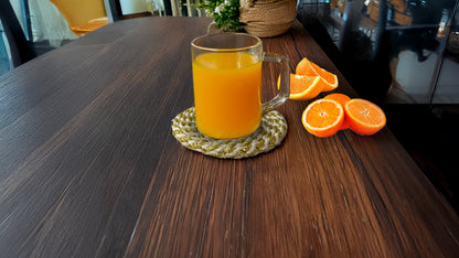 Cotton and Zari Coasters