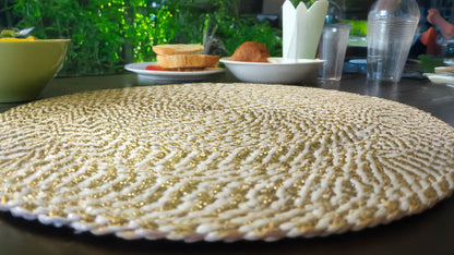 Cotton and Zari Placemats