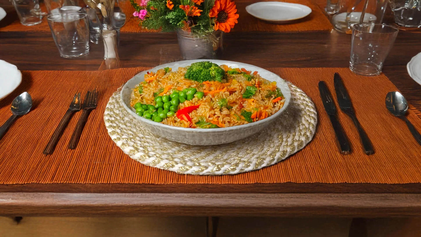 Cotton and Zari Placemats