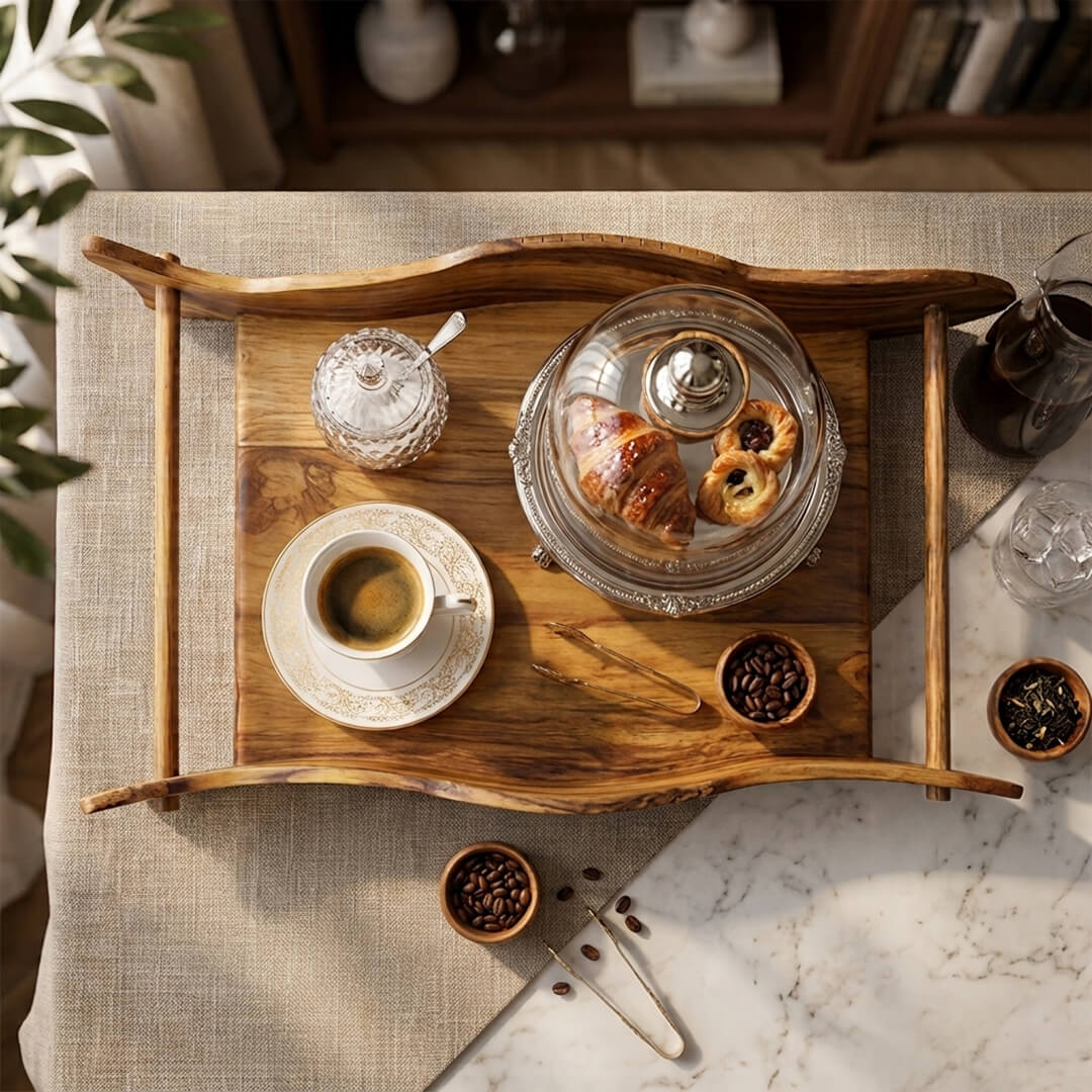 Fish Tray in Teakwood