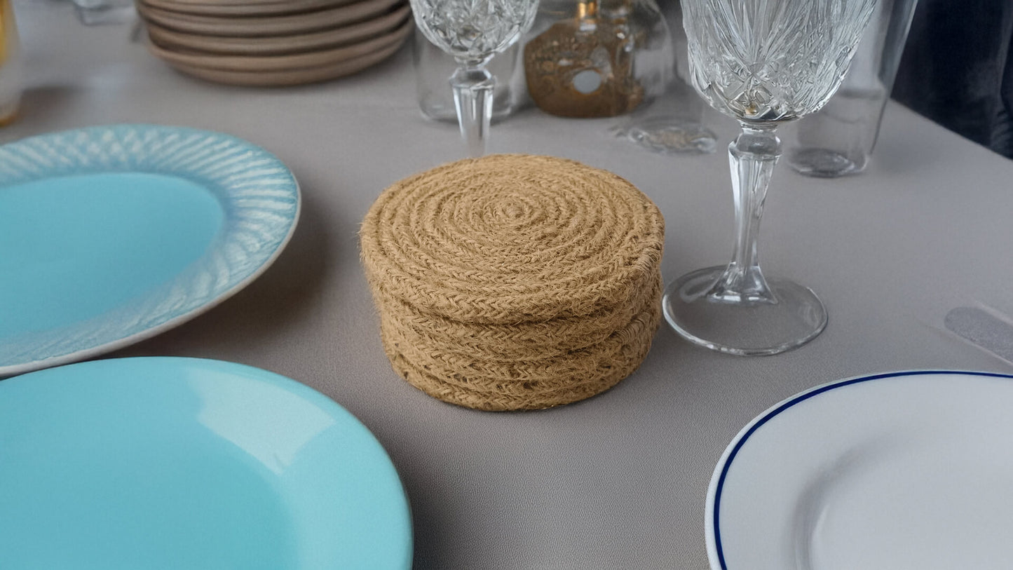 Jute Coasters