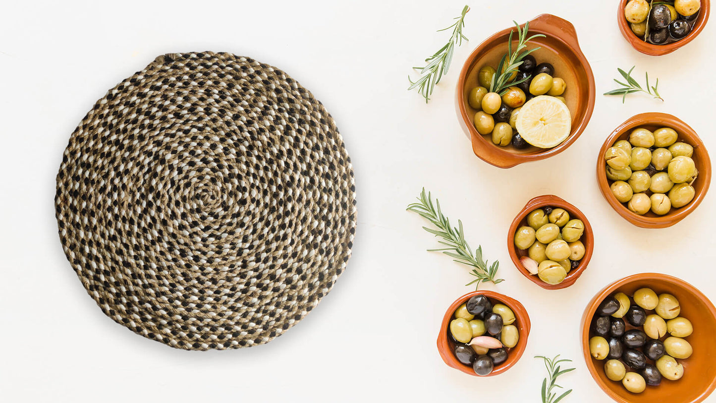 Jute and Cotton Placemats