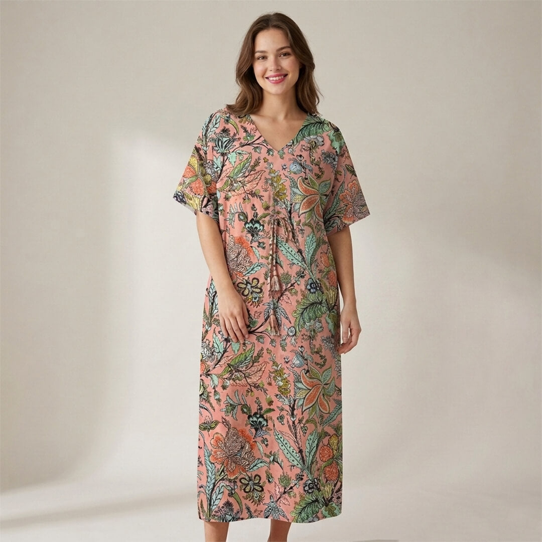 Kimono Printed Kaftan Free Sizes