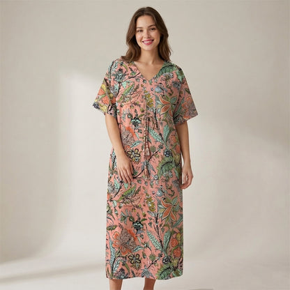 Kimono Printed Kaftan Free Sizes