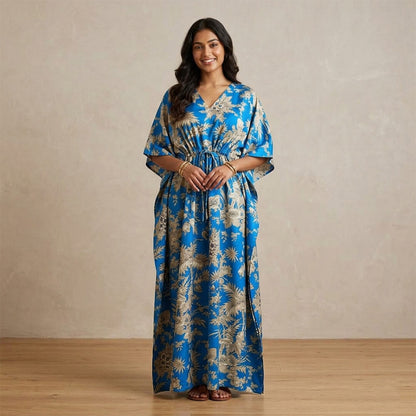 Kimono Printed Kaftan Free Sizes