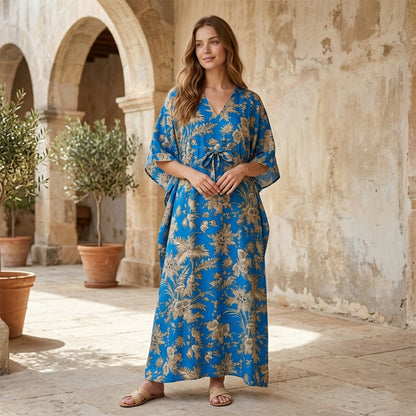 Kimono Printed Kaftan Free Sizes