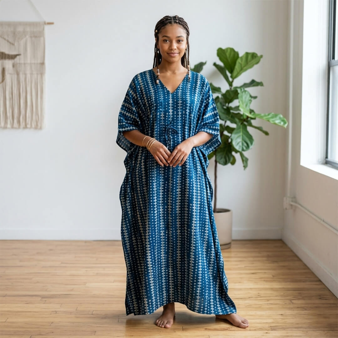 Long Kaftan Night Tunic