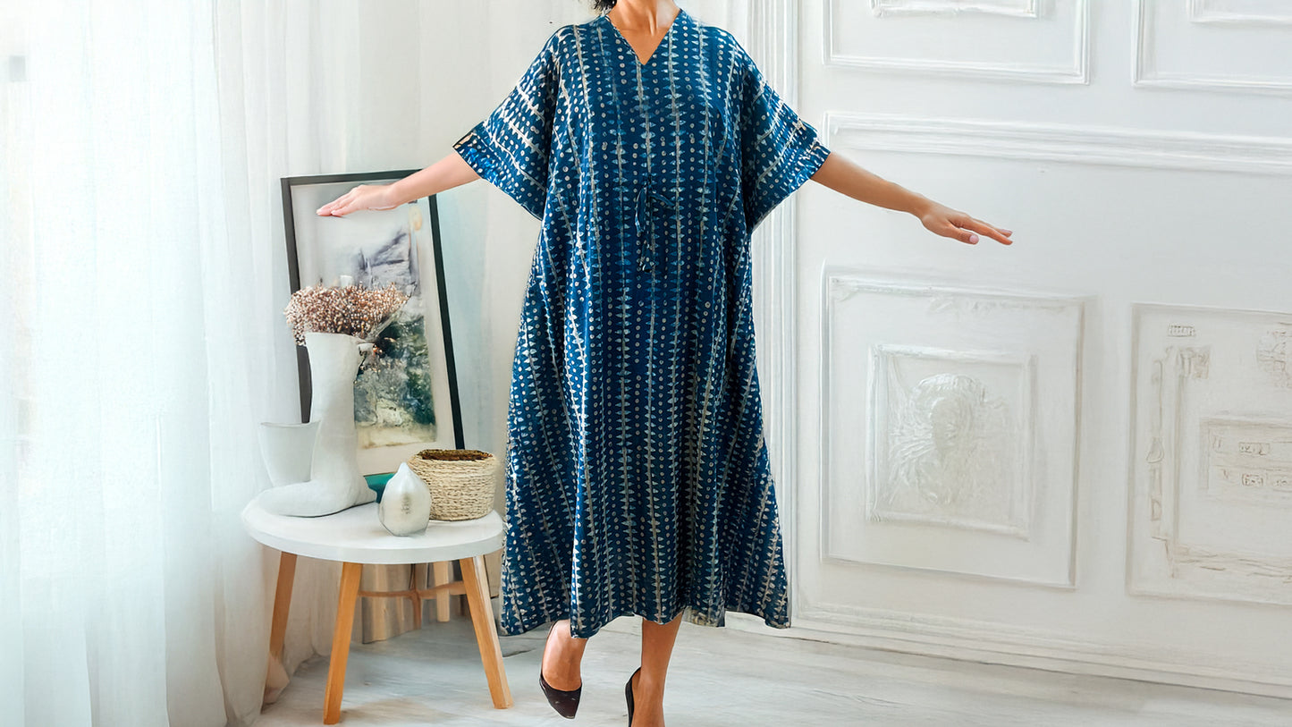 Long Kaftan Night Tunic