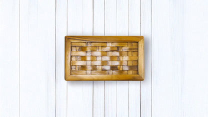 Multipurpose Rectangle Box with Slider in Teak Wood