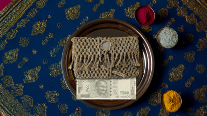 Shagun Pouch with Rupee Coin