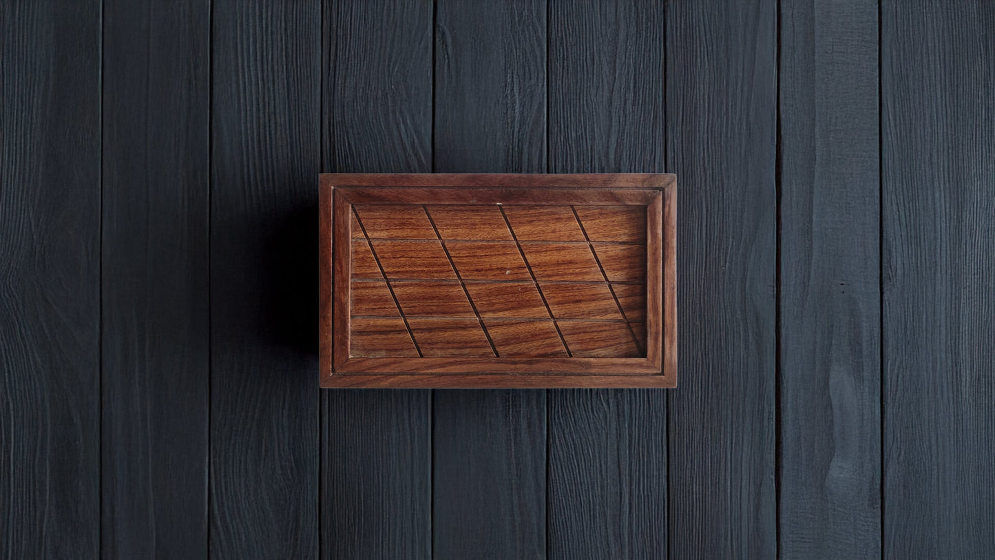 Storage Box in Sheesham Wood