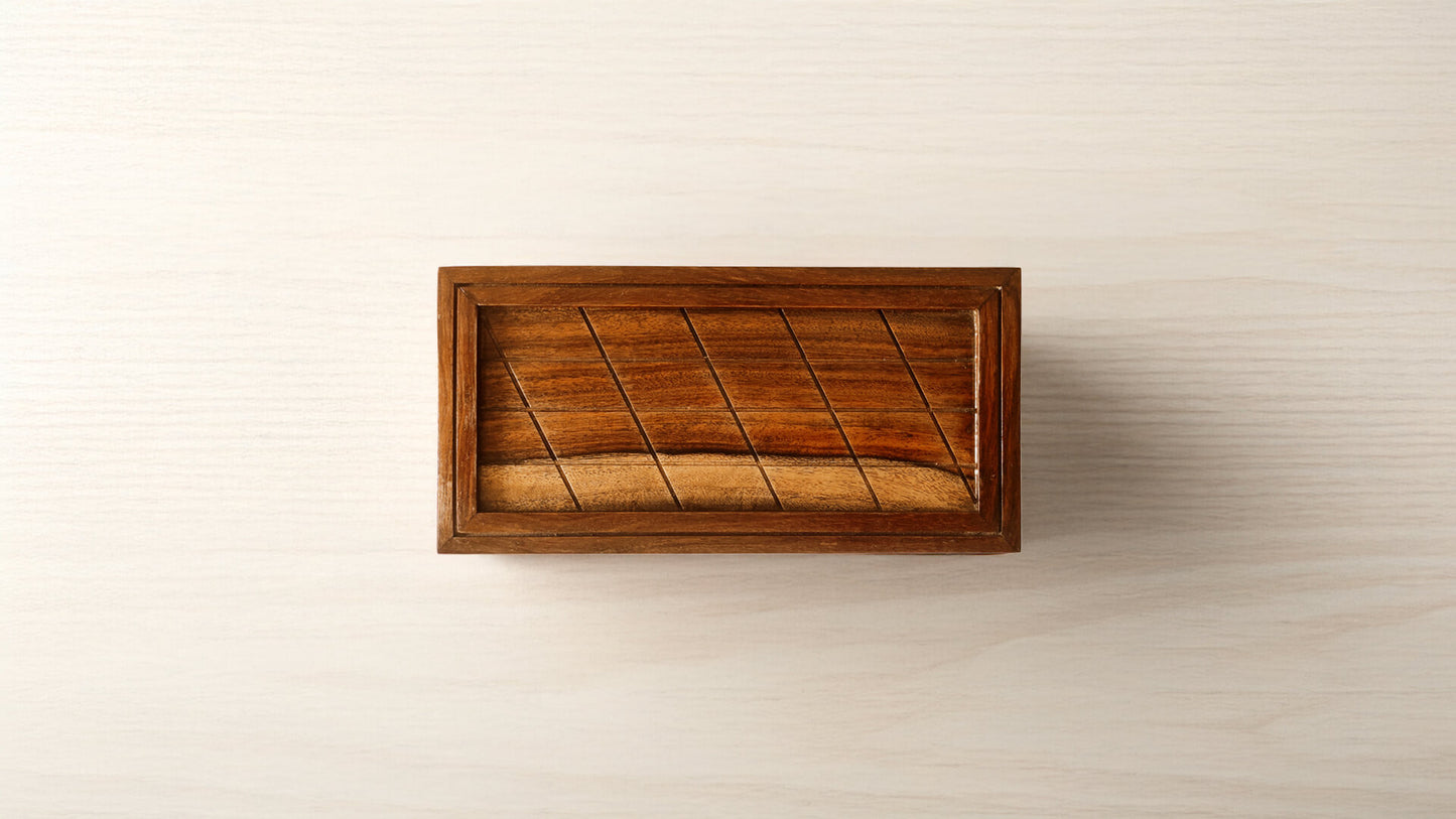 Storage Box in Sheesham Wood