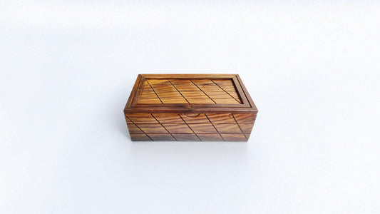 Storage Box in Sheesham Wood