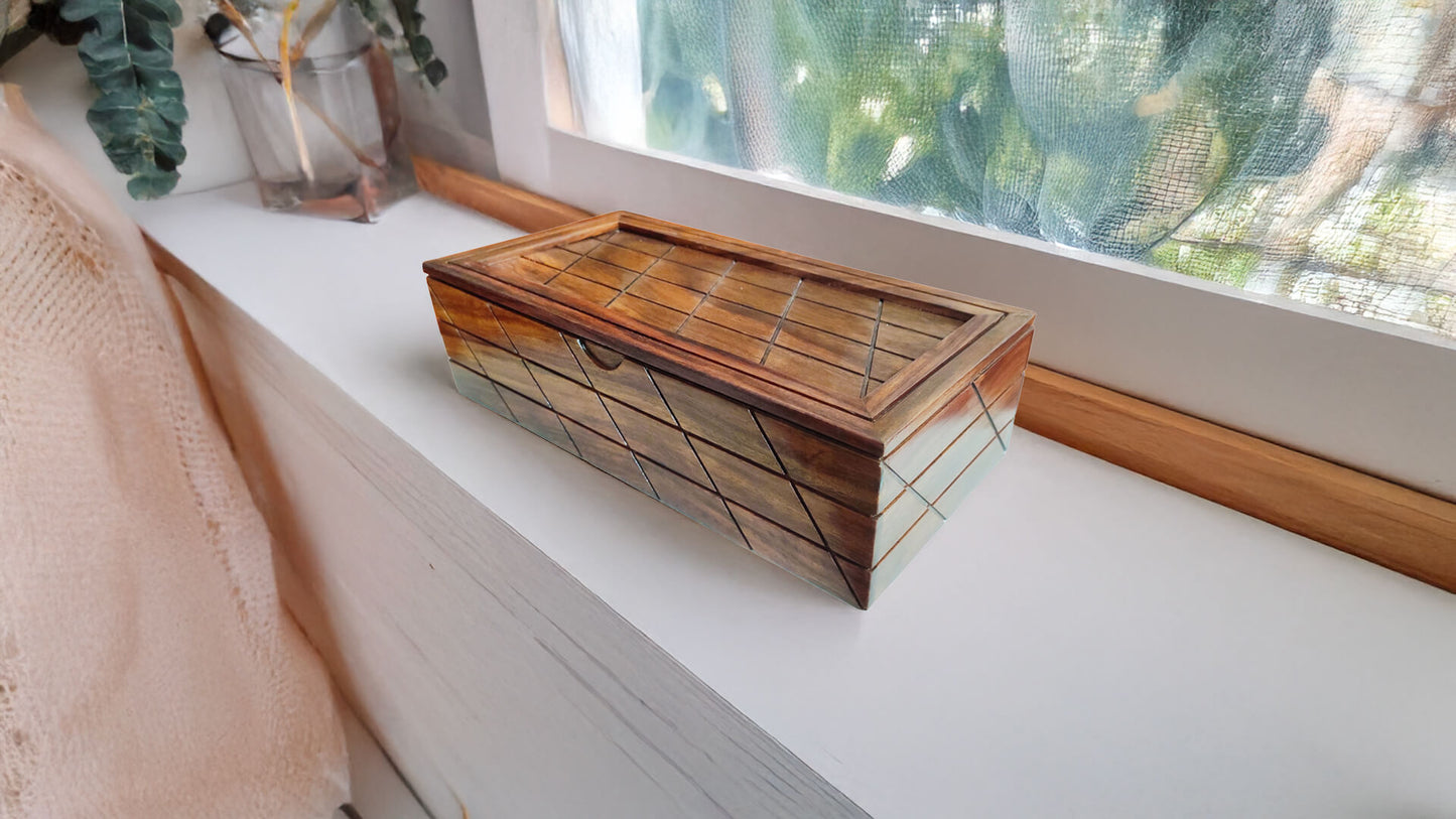 Storage Box in Sheesham Wood