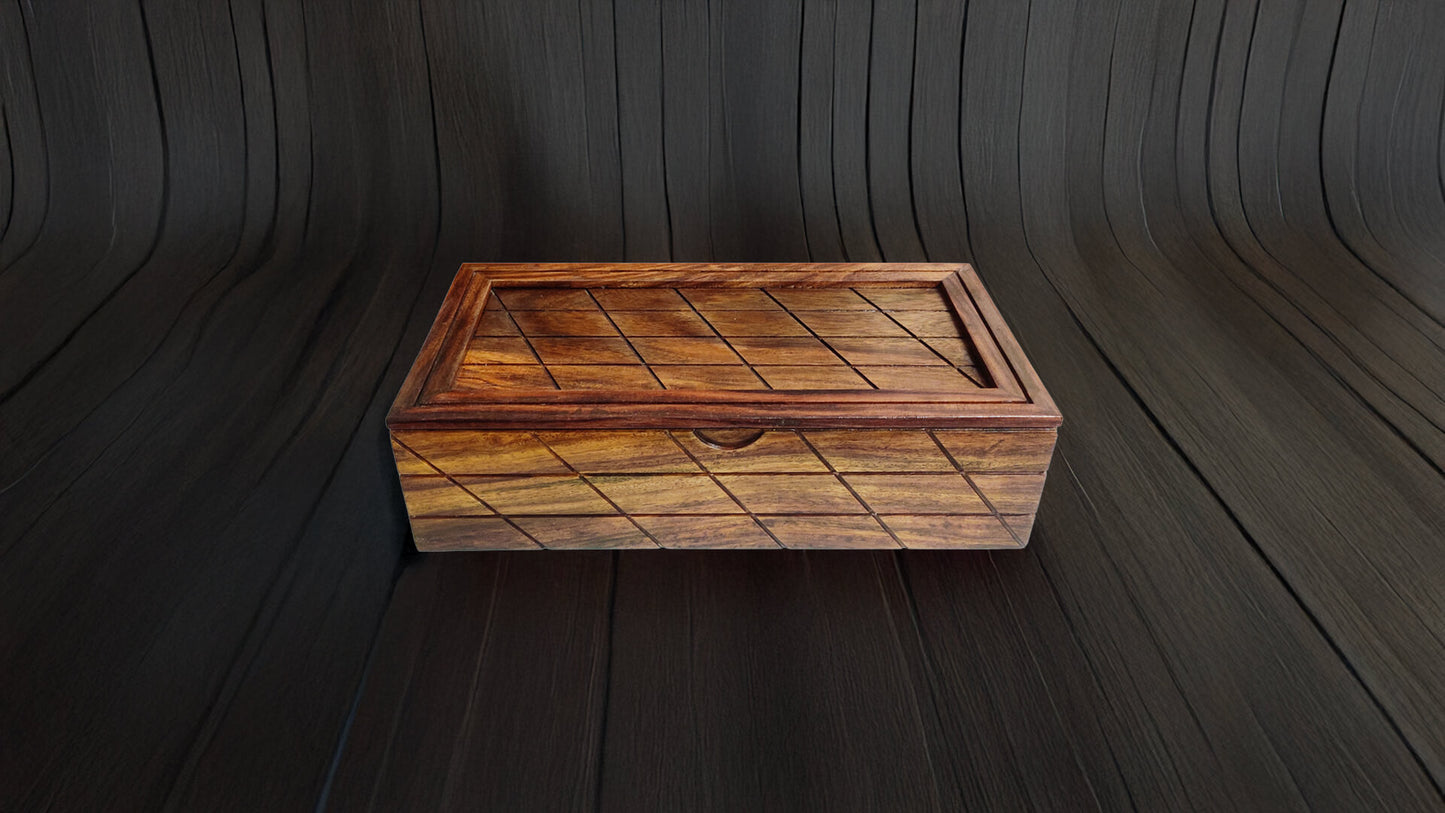 Storage Box in Sheesham Wood