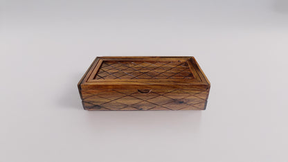 Storage Box with Lift Up Lid in Sheesham Wood