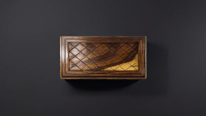 Storage Box with Lift Up Lid in Sheesham Wood