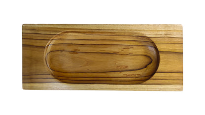 Concave Tray in Teakwood