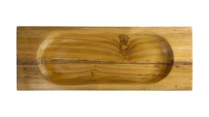 Concave Tray in Teakwood
