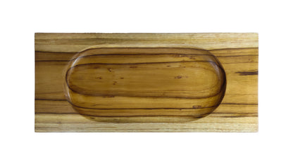 Concave Tray in Teakwood