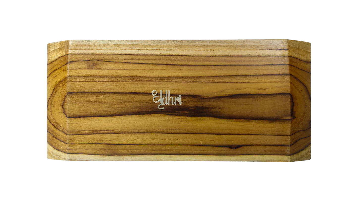 Concave Tray in Teakwood