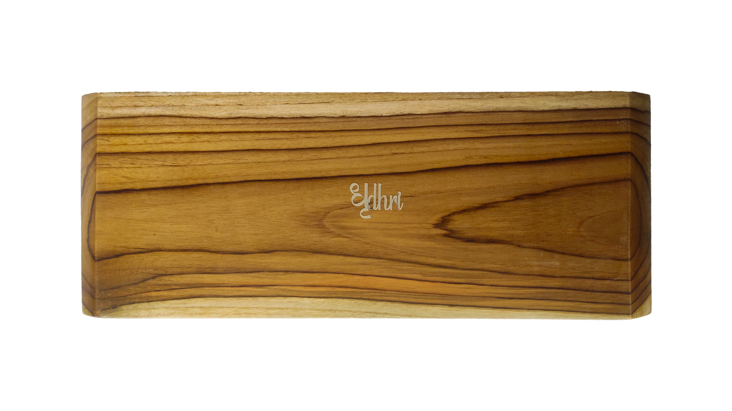 Concave Tray in Teakwood