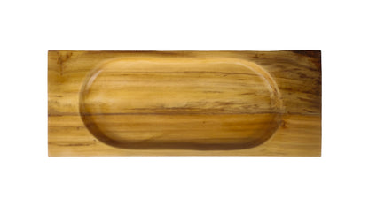 Concave Tray in Teakwood