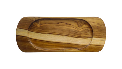 Concave Tray in Teakwood