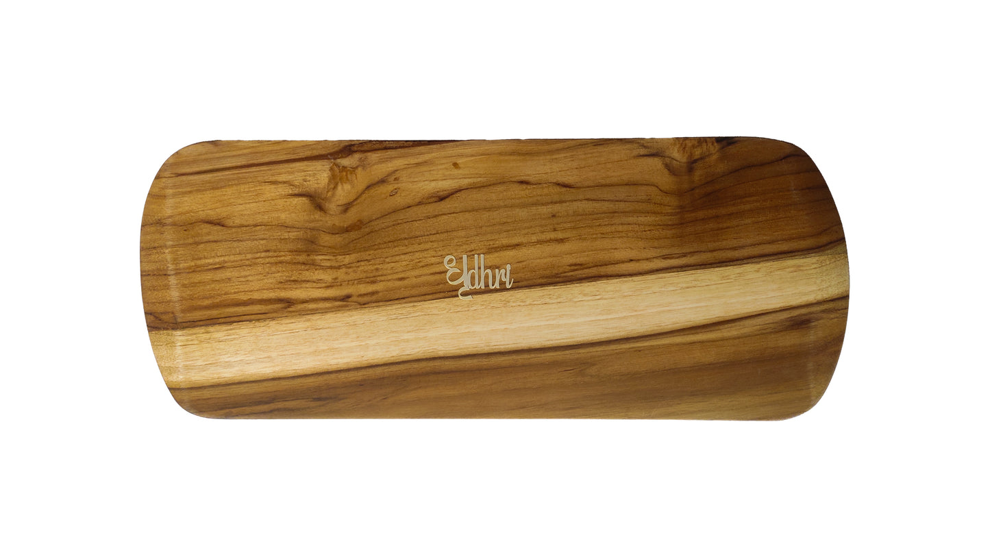Concave Tray in Teakwood