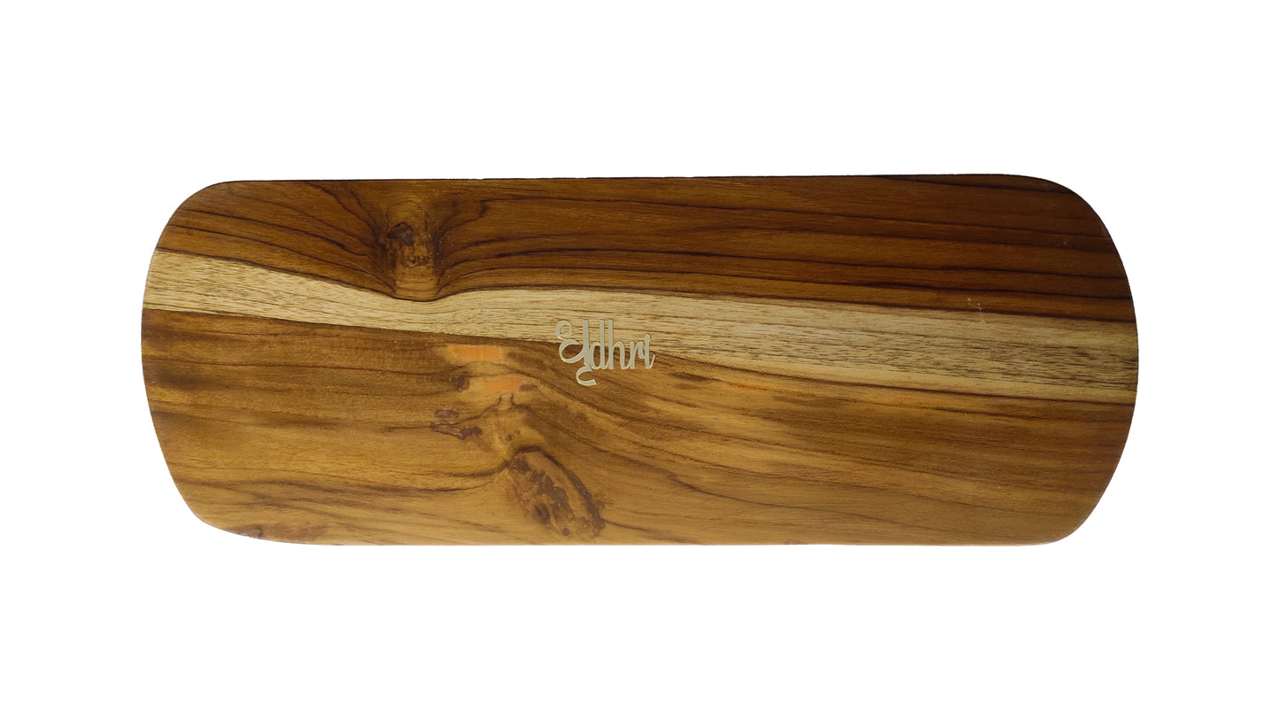 Concave Tray in Teakwood