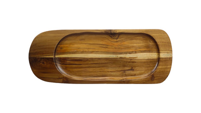Concave Tray in Teakwood