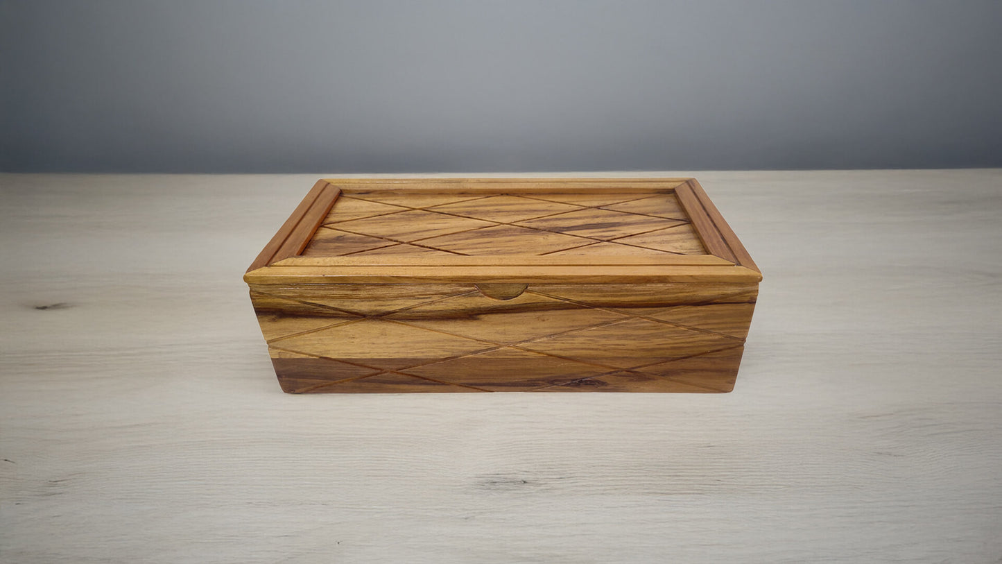 Storage Box in Teak Wood