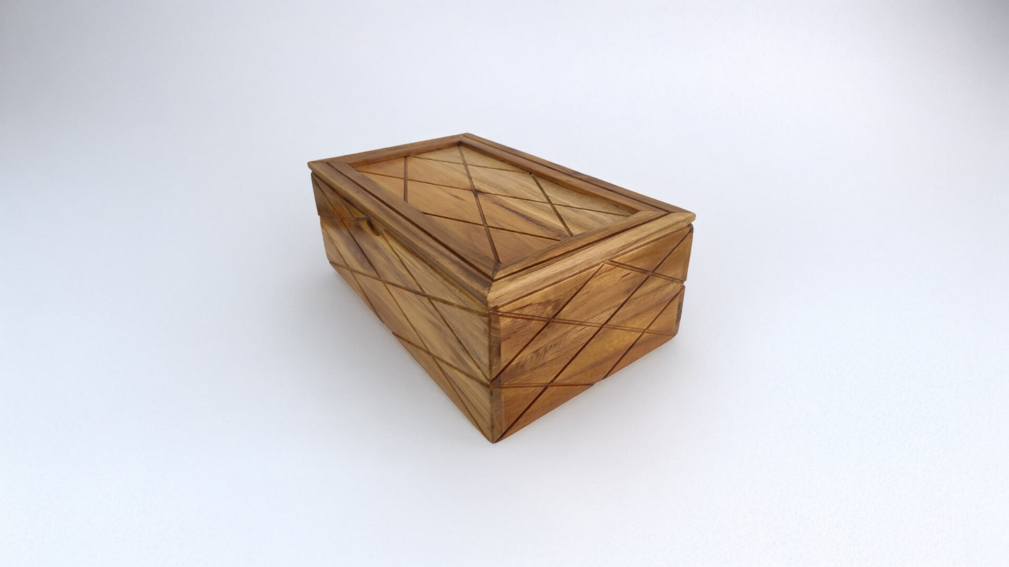Storage Box in Teak Wood
