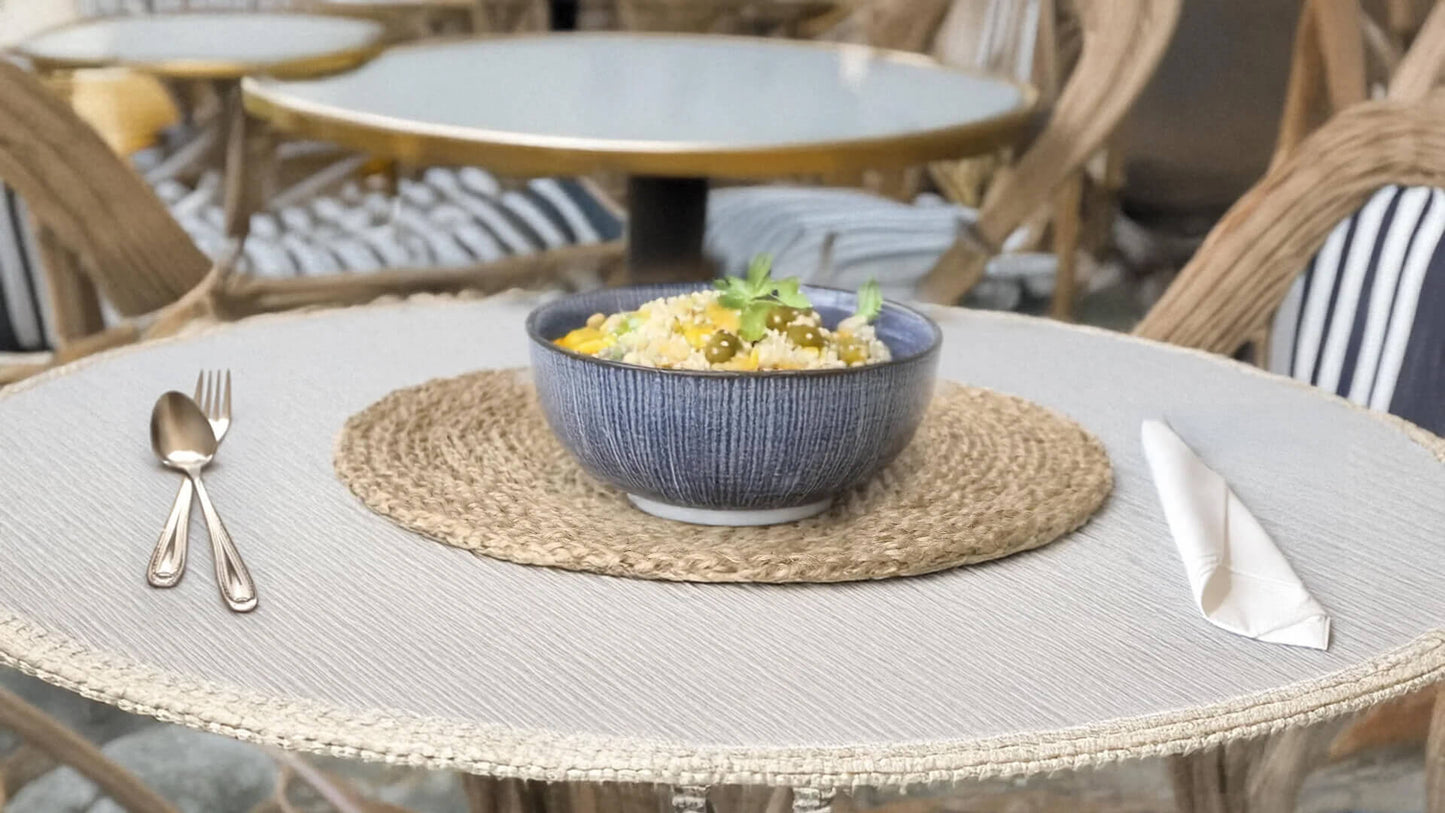 White Jute Placemats