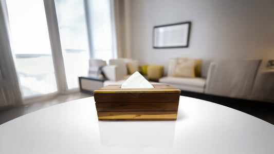 Handmade Sheesham Wood Tissue Box
