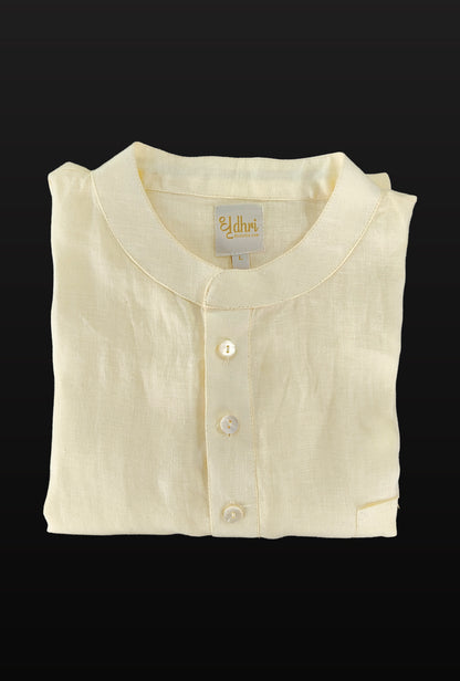 Pure Linen Shirt Kurta