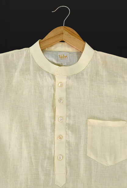 Pure Linen Shirt Kurta